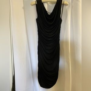 Ruched cocktail dress